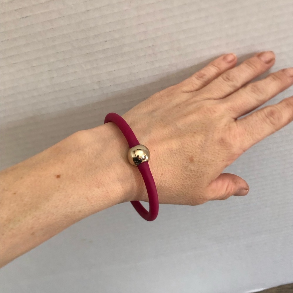 Italianissimo Tubino Jelly Bracelet Pink Italy - Picture 6 of 6